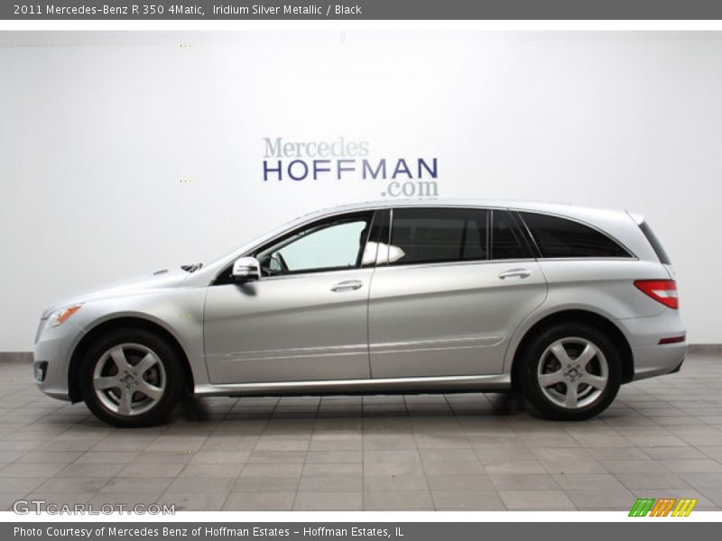 Iridium Silver Metallic / Black 2011 Mercedes-Benz R 350 4Matic
