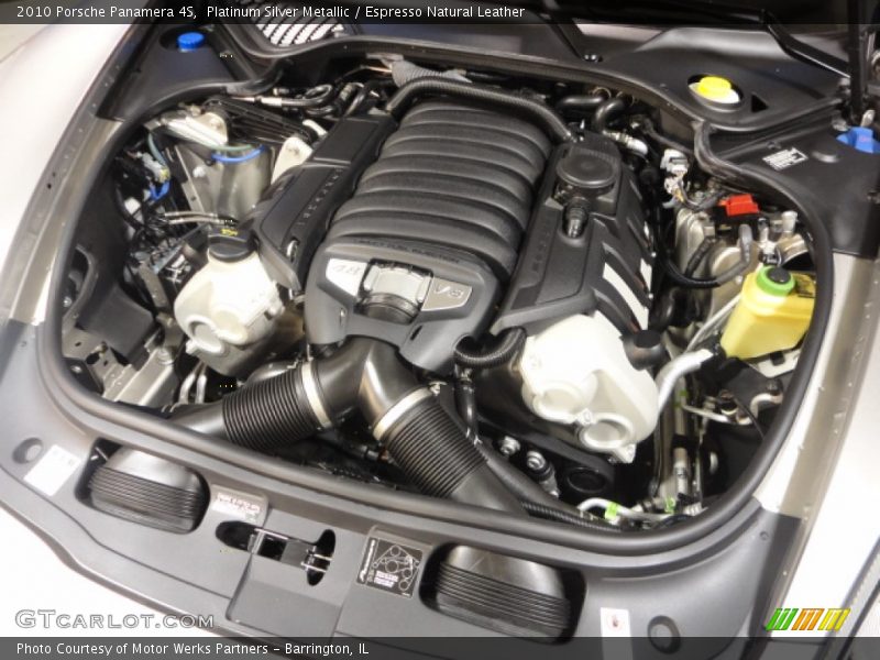  2010 Panamera 4S Engine - 4.8 Liter DFI DOHC 32-Valve VarioCam Plus V8