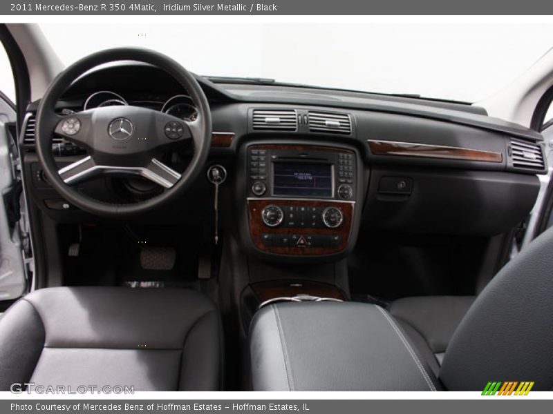 Iridium Silver Metallic / Black 2011 Mercedes-Benz R 350 4Matic