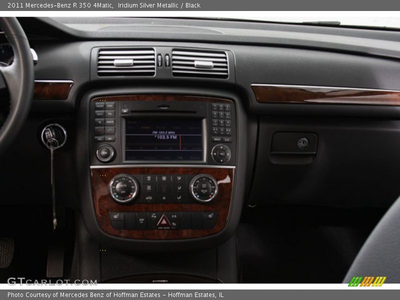 Iridium Silver Metallic / Black 2011 Mercedes-Benz R 350 4Matic