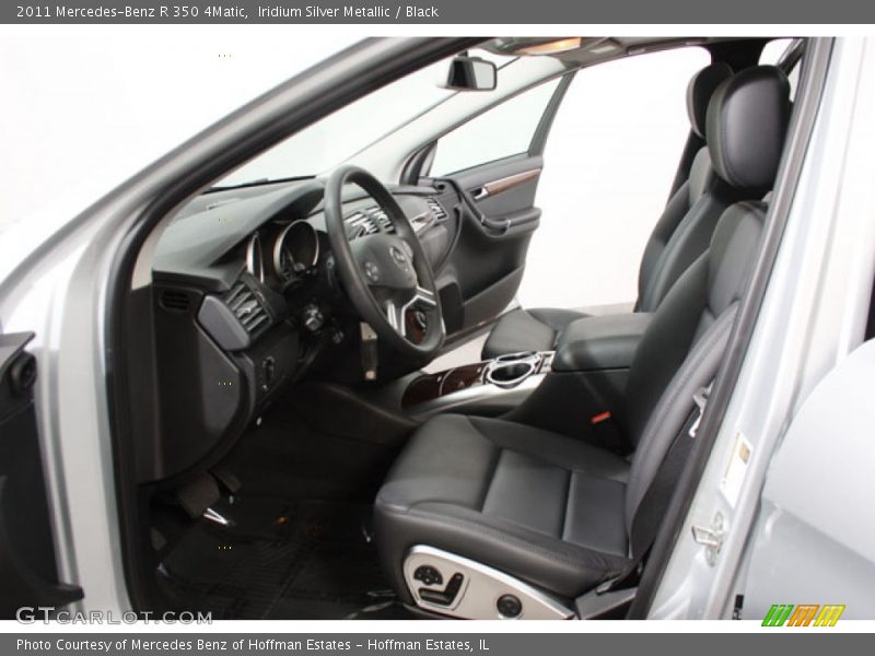 Iridium Silver Metallic / Black 2011 Mercedes-Benz R 350 4Matic