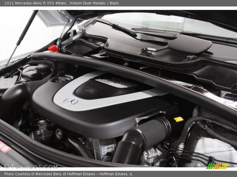 Iridium Silver Metallic / Black 2011 Mercedes-Benz R 350 4Matic