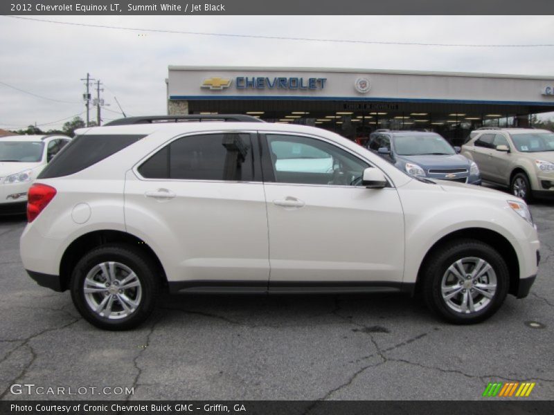 Summit White / Jet Black 2012 Chevrolet Equinox LT
