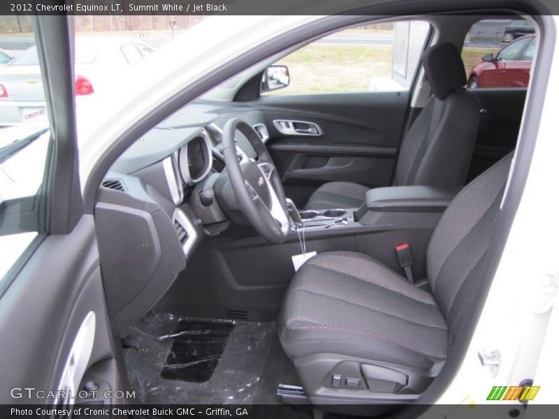 Summit White / Jet Black 2012 Chevrolet Equinox LT