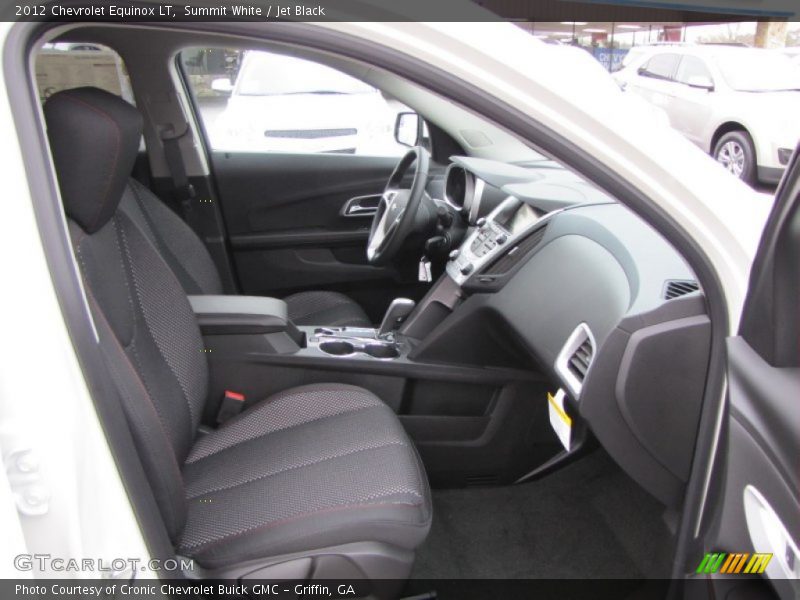 Summit White / Jet Black 2012 Chevrolet Equinox LT