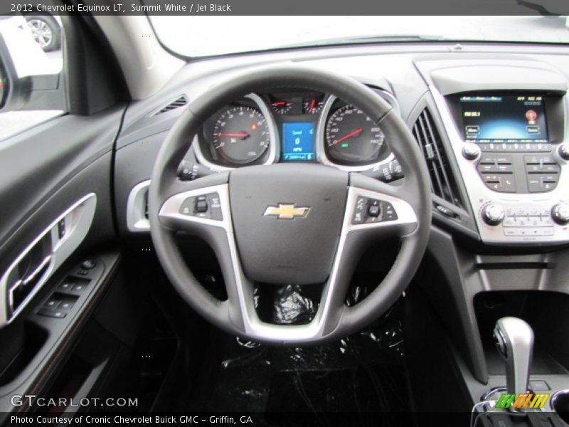 Summit White / Jet Black 2012 Chevrolet Equinox LT