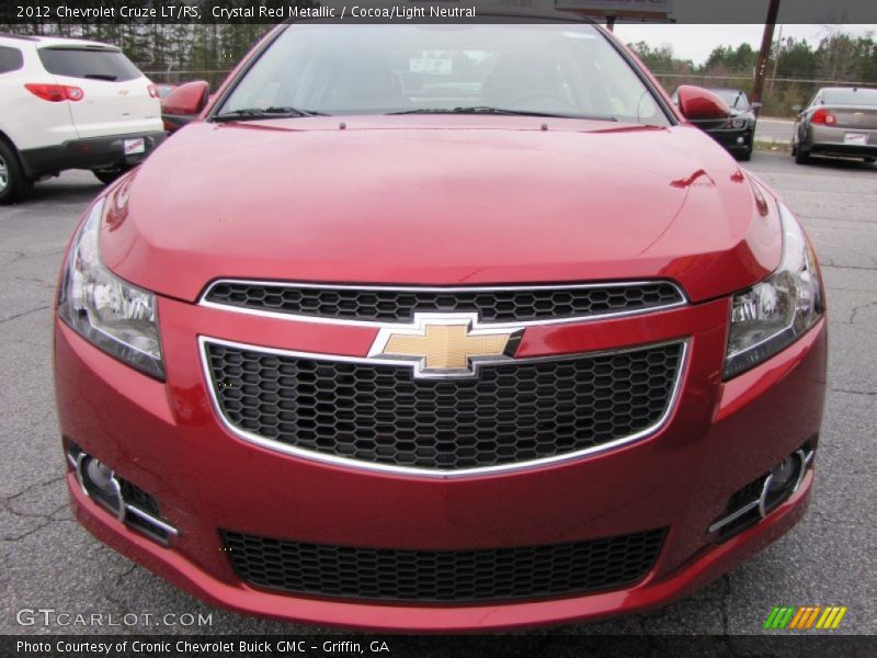 Crystal Red Metallic / Cocoa/Light Neutral 2012 Chevrolet Cruze LT/RS