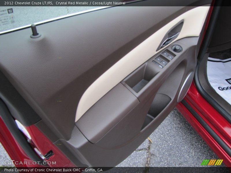 Crystal Red Metallic / Cocoa/Light Neutral 2012 Chevrolet Cruze LT/RS