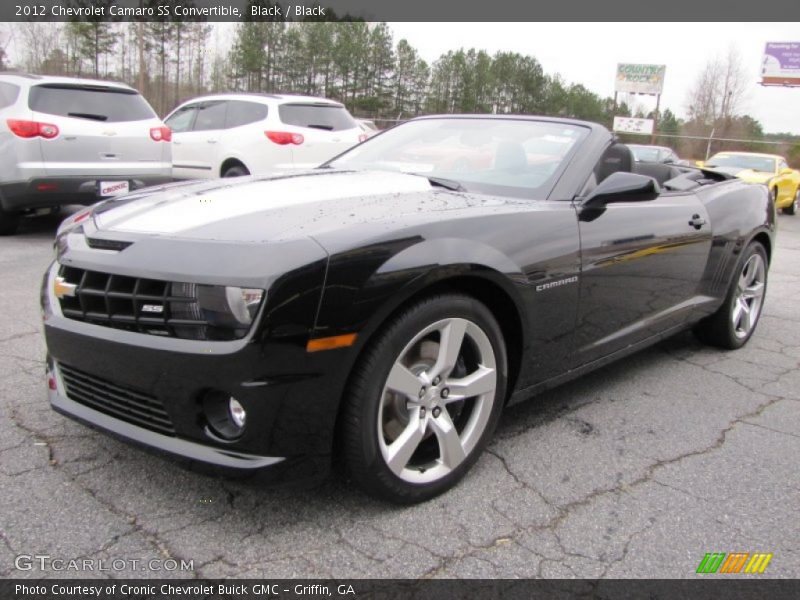 Front 3/4 View of 2012 Camaro SS Convertible