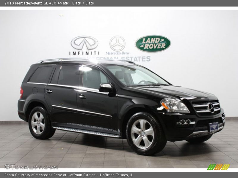 Black / Black 2010 Mercedes-Benz GL 450 4Matic