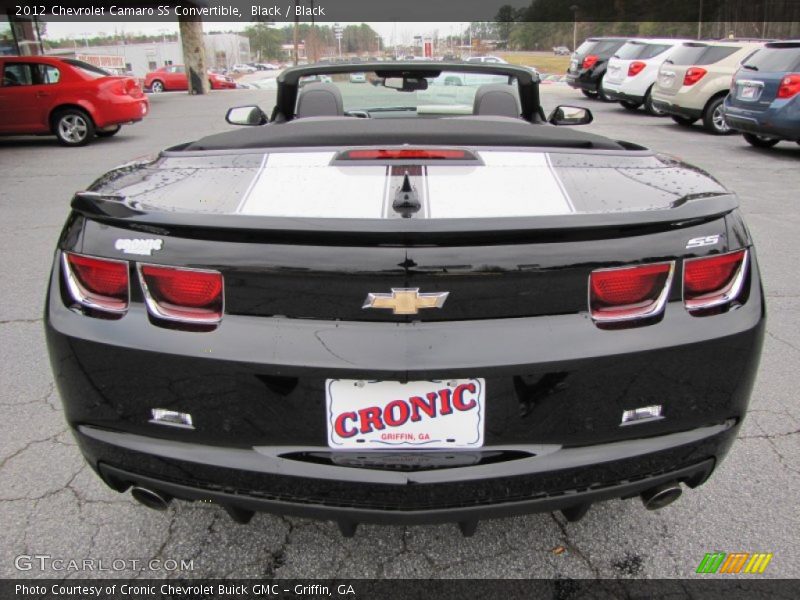 Black / Black 2012 Chevrolet Camaro SS Convertible
