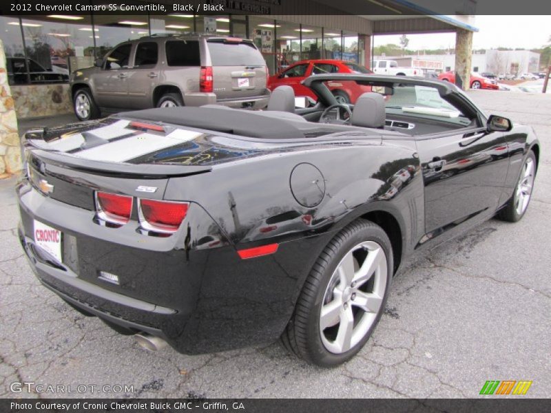 Black / Black 2012 Chevrolet Camaro SS Convertible