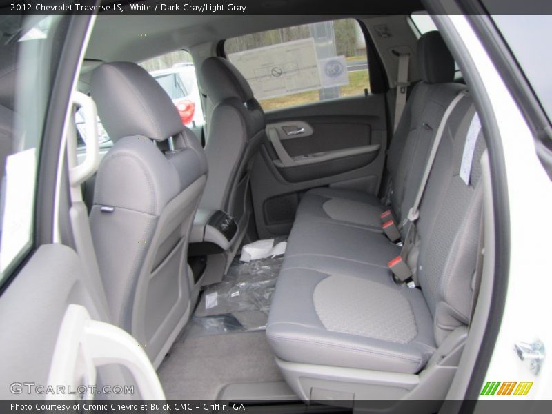  2012 Traverse LS Dark Gray/Light Gray Interior