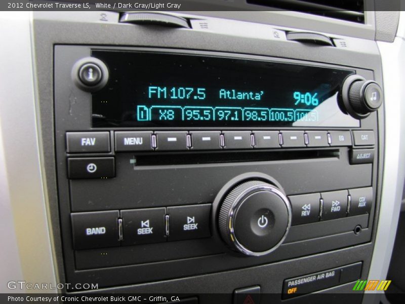Audio System of 2012 Traverse LS