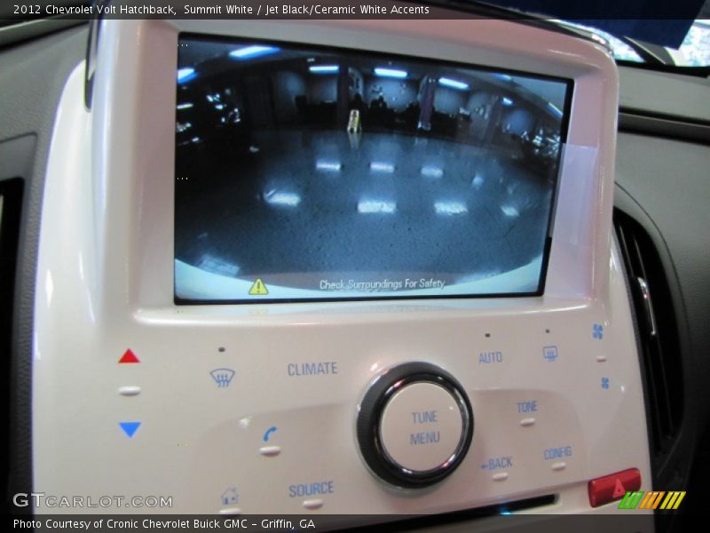 Summit White / Jet Black/Ceramic White Accents 2012 Chevrolet Volt Hatchback
