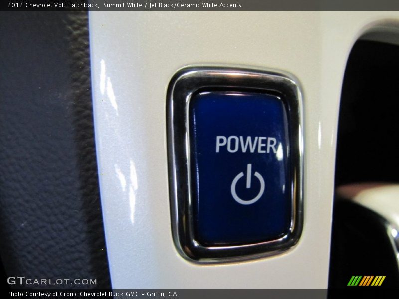 Controls of 2012 Volt Hatchback