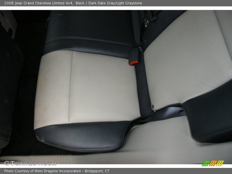 Black / Dark Slate Gray/Light Graystone 2008 Jeep Grand Cherokee Limited 4x4