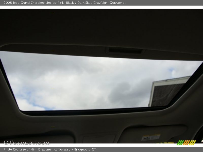 Black / Dark Slate Gray/Light Graystone 2008 Jeep Grand Cherokee Limited 4x4