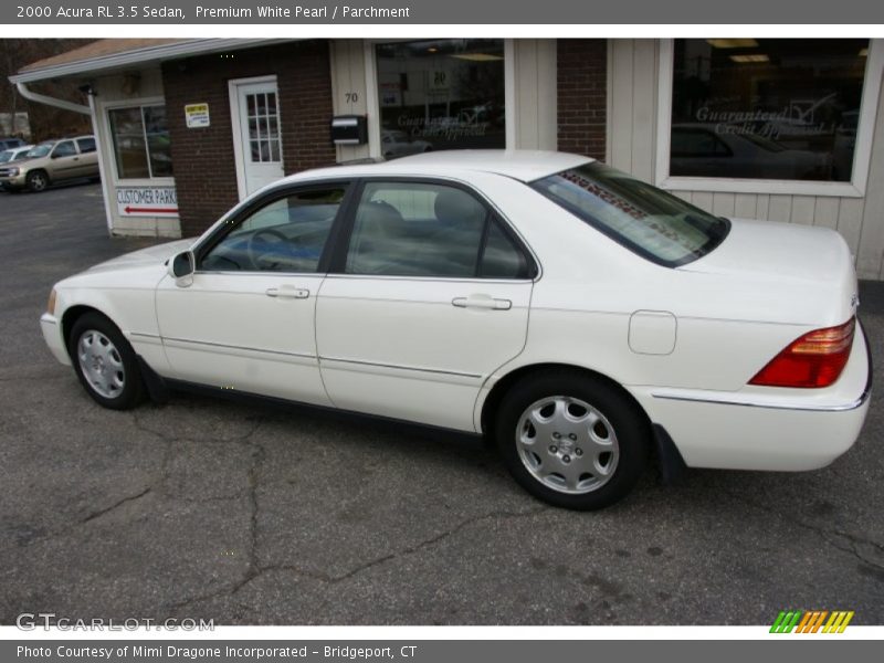 Premium White Pearl / Parchment 2000 Acura RL 3.5 Sedan
