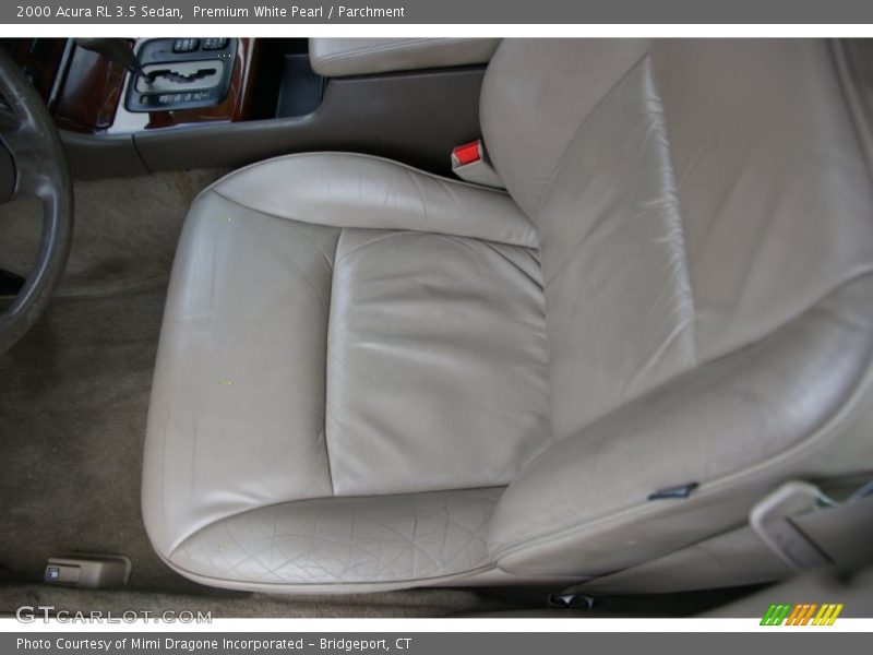 Premium White Pearl / Parchment 2000 Acura RL 3.5 Sedan