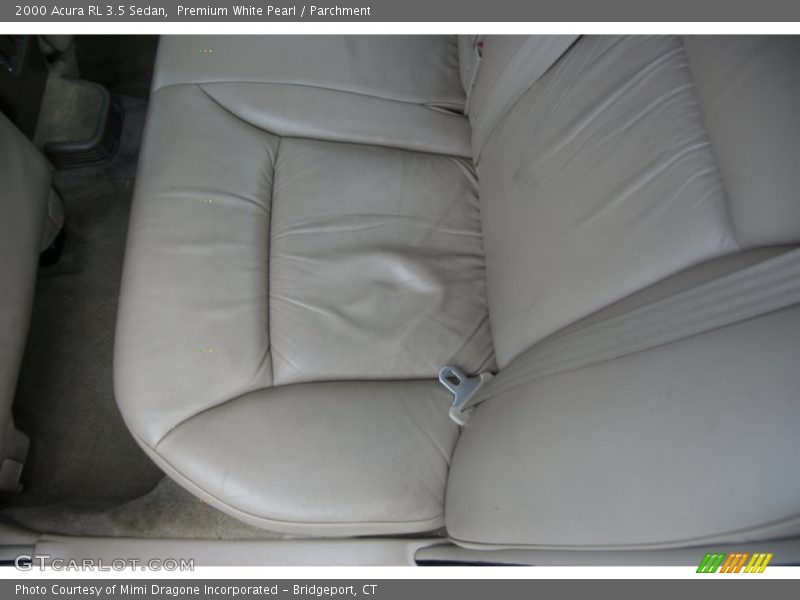 Premium White Pearl / Parchment 2000 Acura RL 3.5 Sedan