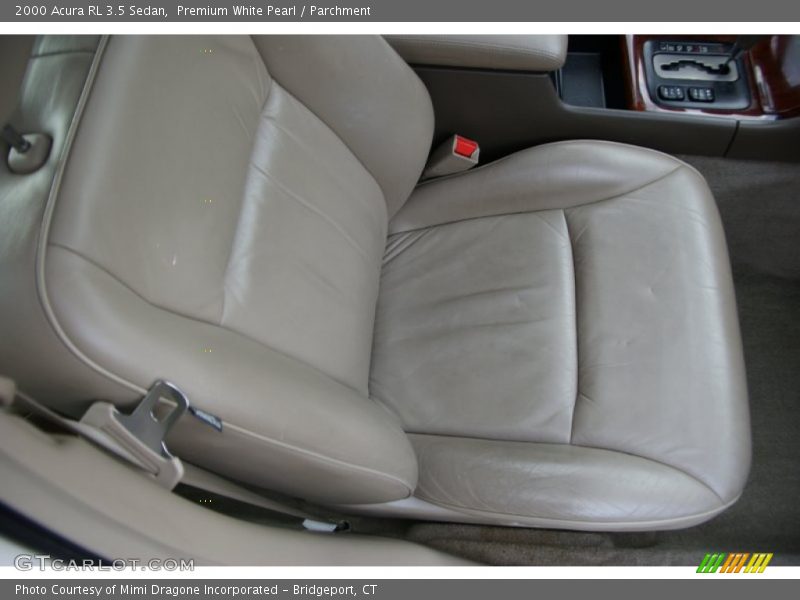 Premium White Pearl / Parchment 2000 Acura RL 3.5 Sedan