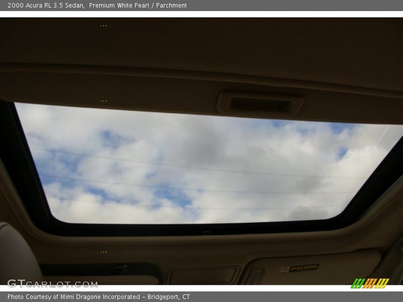 Sunroof of 2000 RL 3.5 Sedan