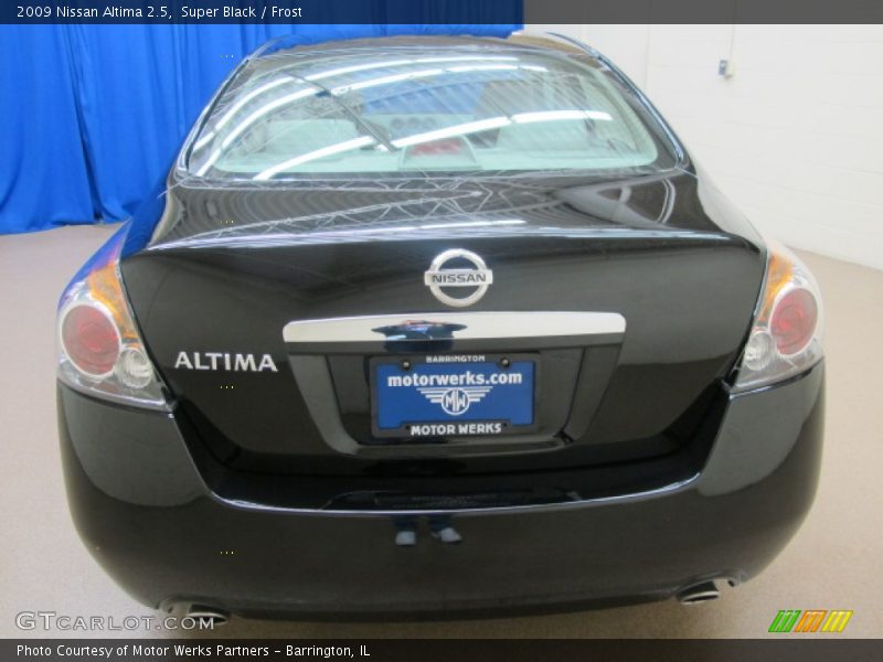 Super Black / Frost 2009 Nissan Altima 2.5