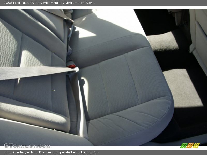 Merlot Metallic / Medium Light Stone 2008 Ford Taurus SEL