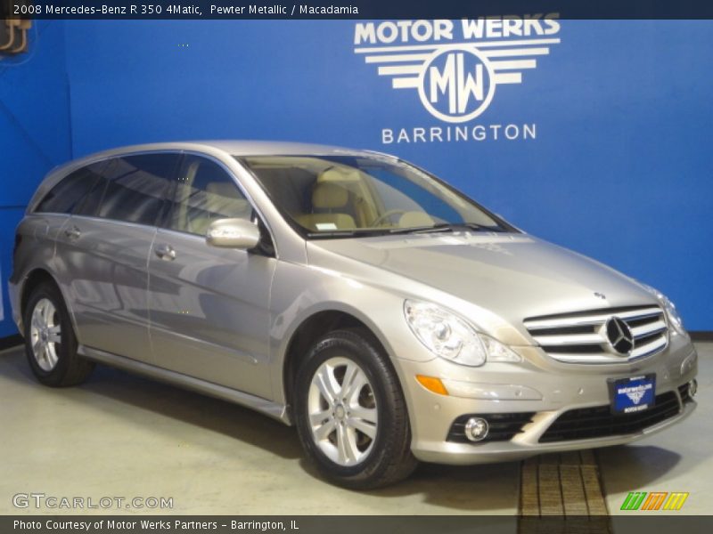 Pewter Metallic / Macadamia 2008 Mercedes-Benz R 350 4Matic