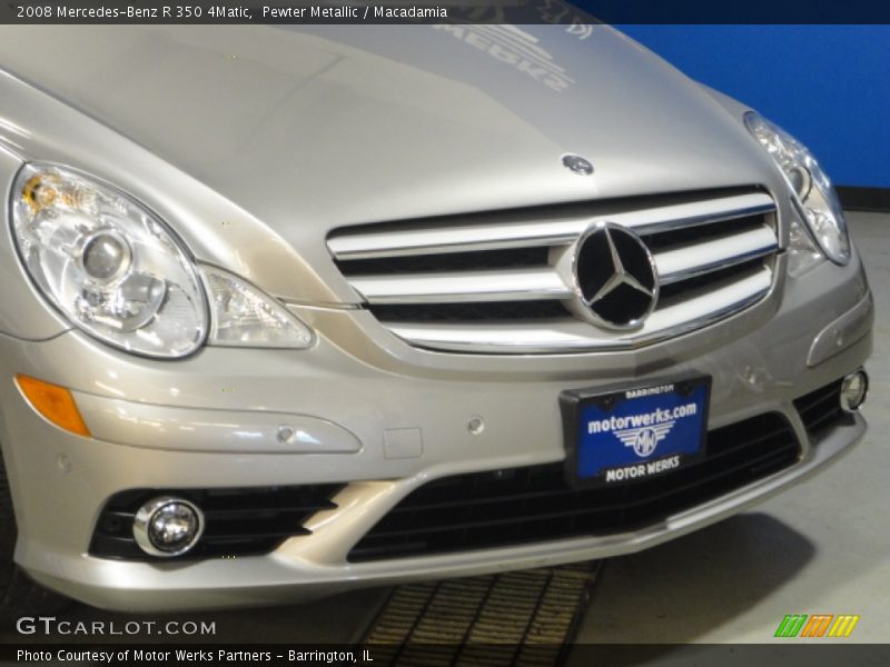 Pewter Metallic / Macadamia 2008 Mercedes-Benz R 350 4Matic
