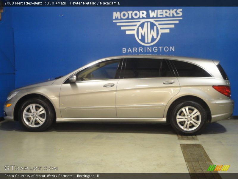 Pewter Metallic / Macadamia 2008 Mercedes-Benz R 350 4Matic