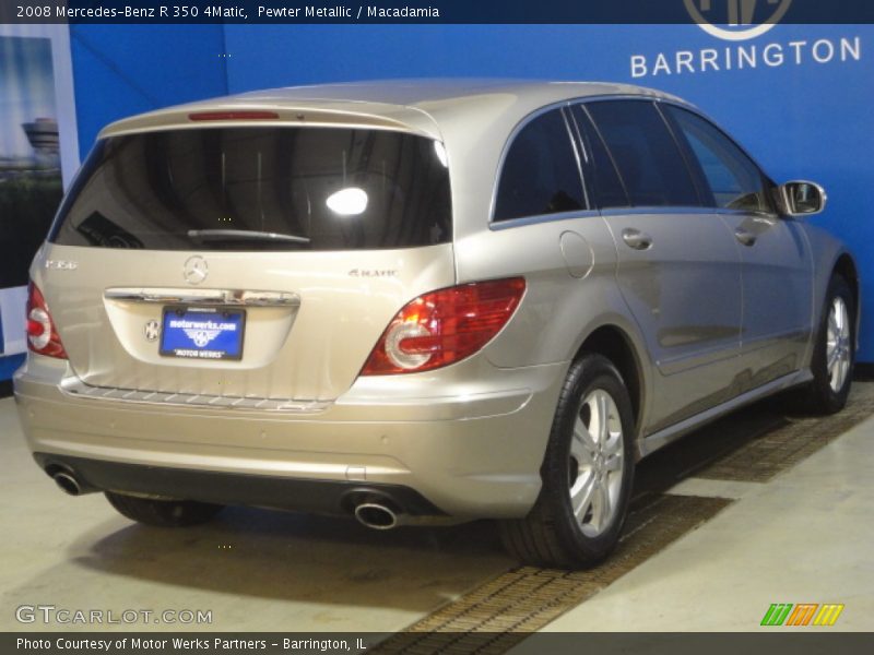 Pewter Metallic / Macadamia 2008 Mercedes-Benz R 350 4Matic