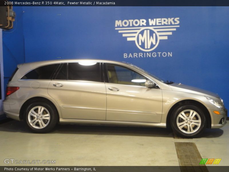 Pewter Metallic / Macadamia 2008 Mercedes-Benz R 350 4Matic