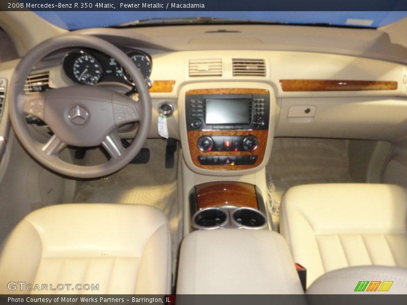 Pewter Metallic / Macadamia 2008 Mercedes-Benz R 350 4Matic