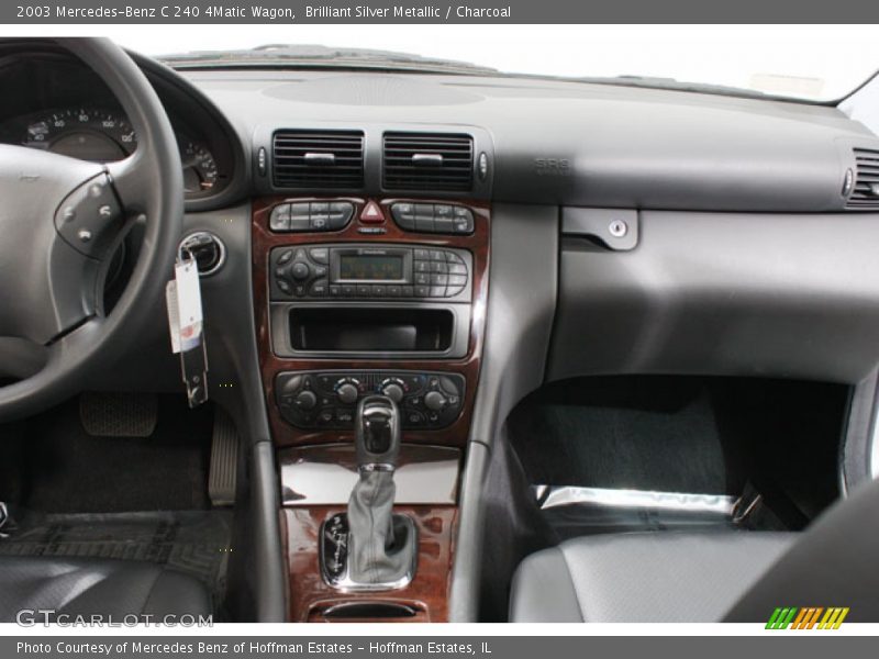 Brilliant Silver Metallic / Charcoal 2003 Mercedes-Benz C 240 4Matic Wagon