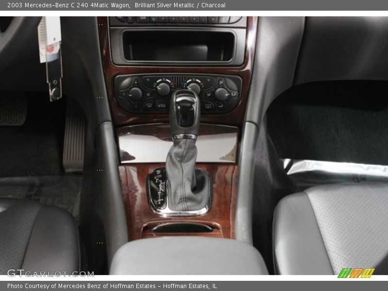 Brilliant Silver Metallic / Charcoal 2003 Mercedes-Benz C 240 4Matic Wagon