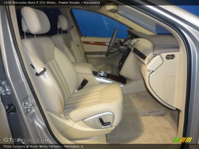 Pewter Metallic / Macadamia 2008 Mercedes-Benz R 350 4Matic