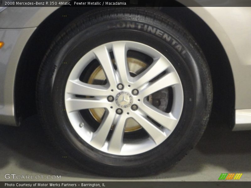 Pewter Metallic / Macadamia 2008 Mercedes-Benz R 350 4Matic