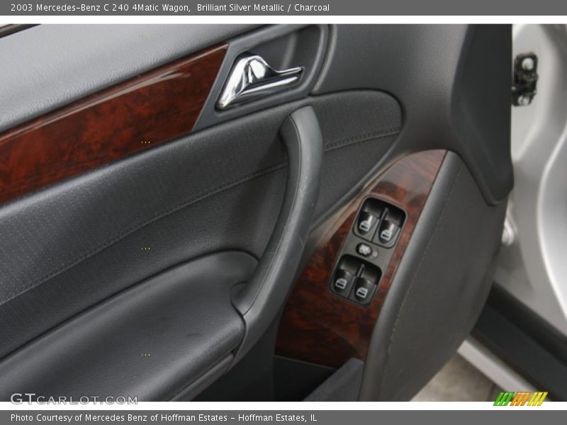 Brilliant Silver Metallic / Charcoal 2003 Mercedes-Benz C 240 4Matic Wagon