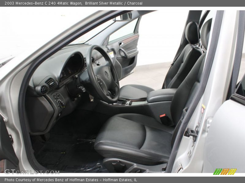 Brilliant Silver Metallic / Charcoal 2003 Mercedes-Benz C 240 4Matic Wagon