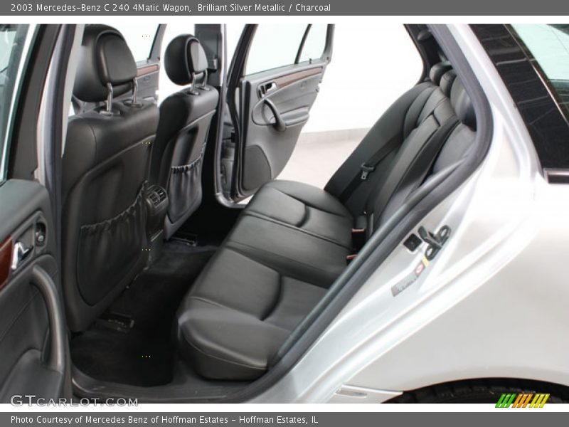 Brilliant Silver Metallic / Charcoal 2003 Mercedes-Benz C 240 4Matic Wagon