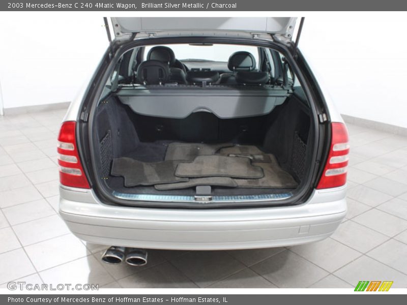 Brilliant Silver Metallic / Charcoal 2003 Mercedes-Benz C 240 4Matic Wagon