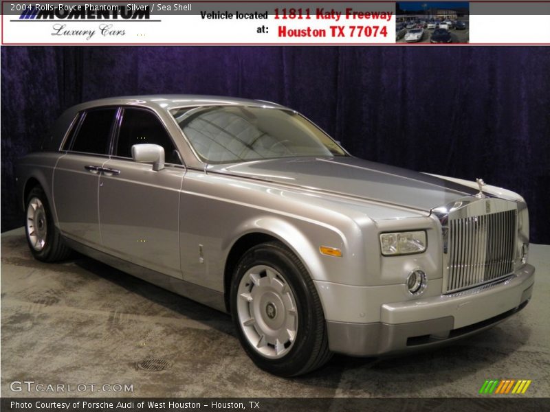 Silver / Sea Shell 2004 Rolls-Royce Phantom