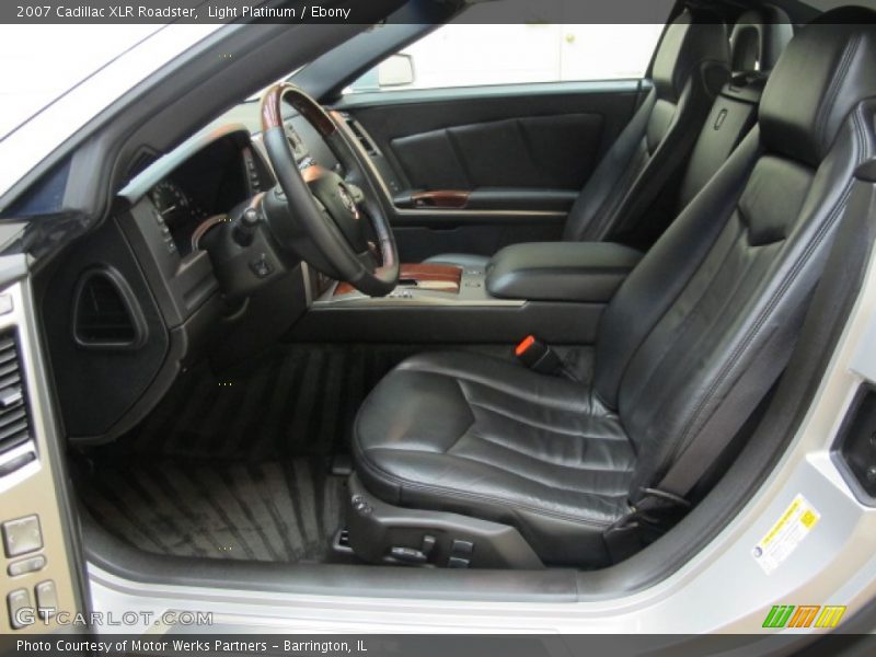  2007 XLR Roadster Ebony Interior