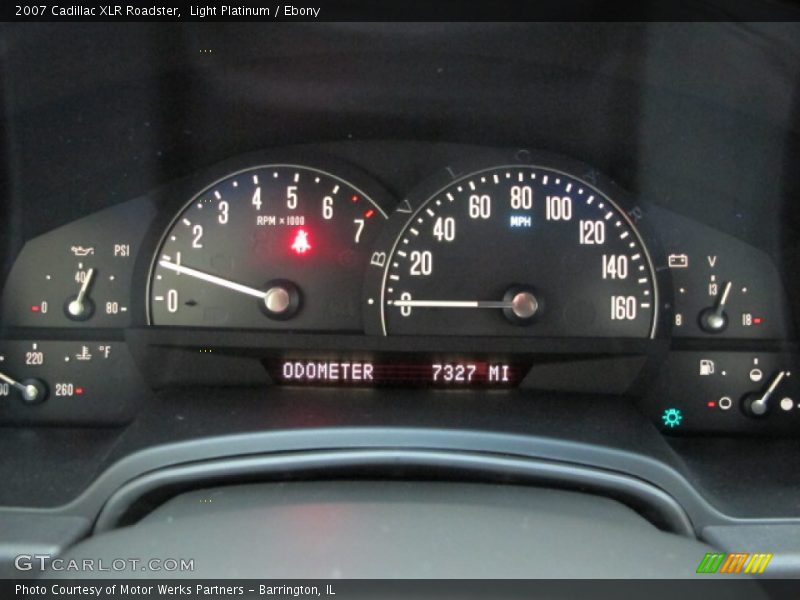  2007 XLR Roadster Roadster Gauges