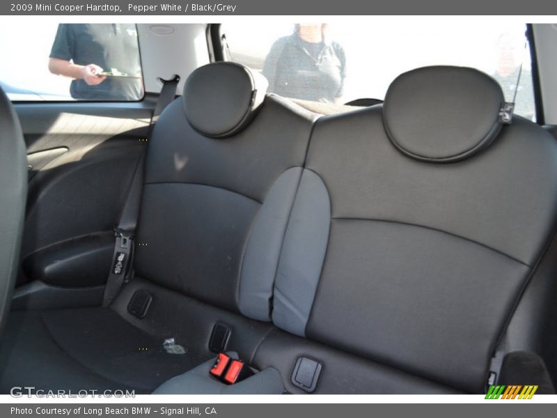Pepper White / Black/Grey 2009 Mini Cooper Hardtop
