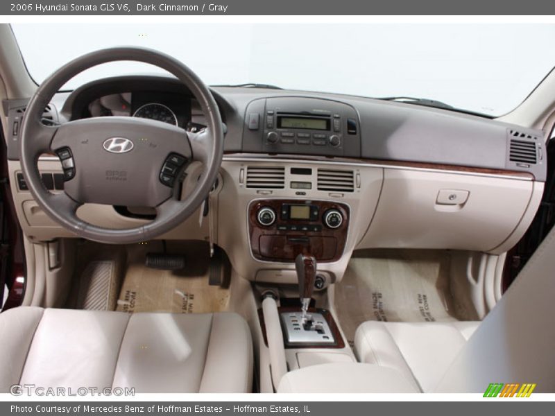 Dark Cinnamon / Gray 2006 Hyundai Sonata GLS V6