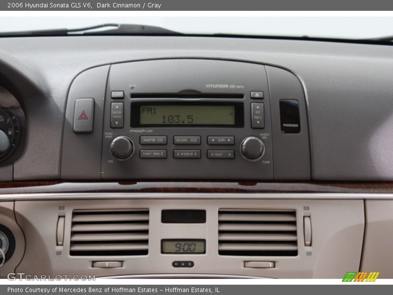 Dark Cinnamon / Gray 2006 Hyundai Sonata GLS V6