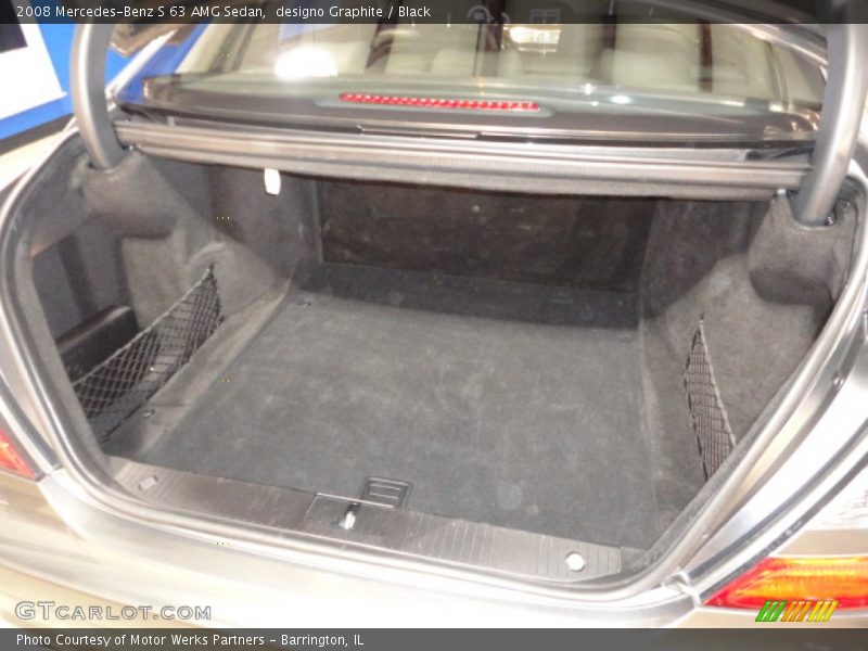 designo Graphite / Black 2008 Mercedes-Benz S 63 AMG Sedan